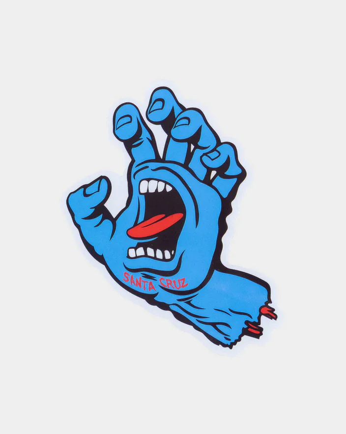Santa Cruz Screaming Hand Matte Sticker