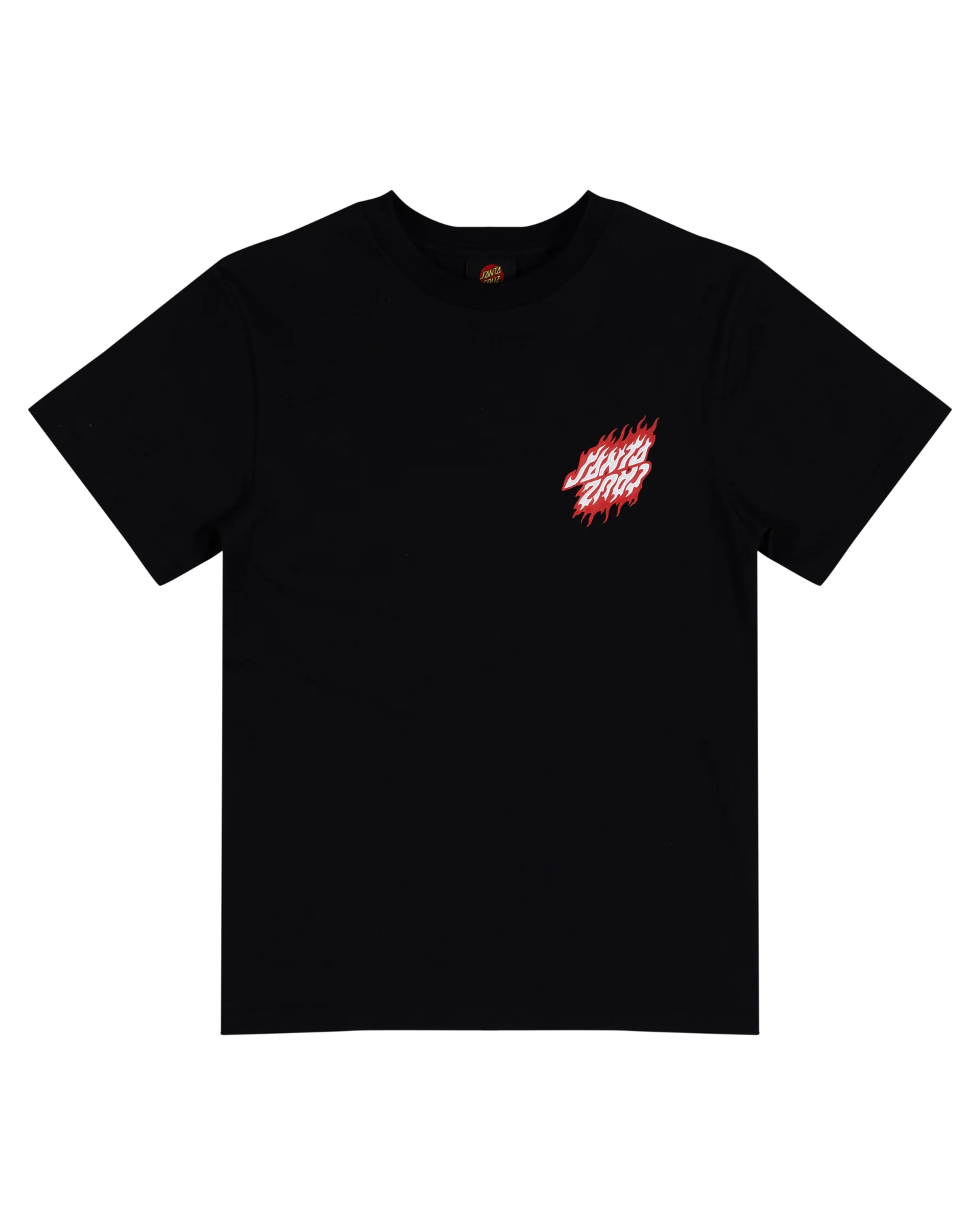 Santa Cruz Youth Flamed Dot Upside Down Youth T-Shirt - Sum25 - Image 2
