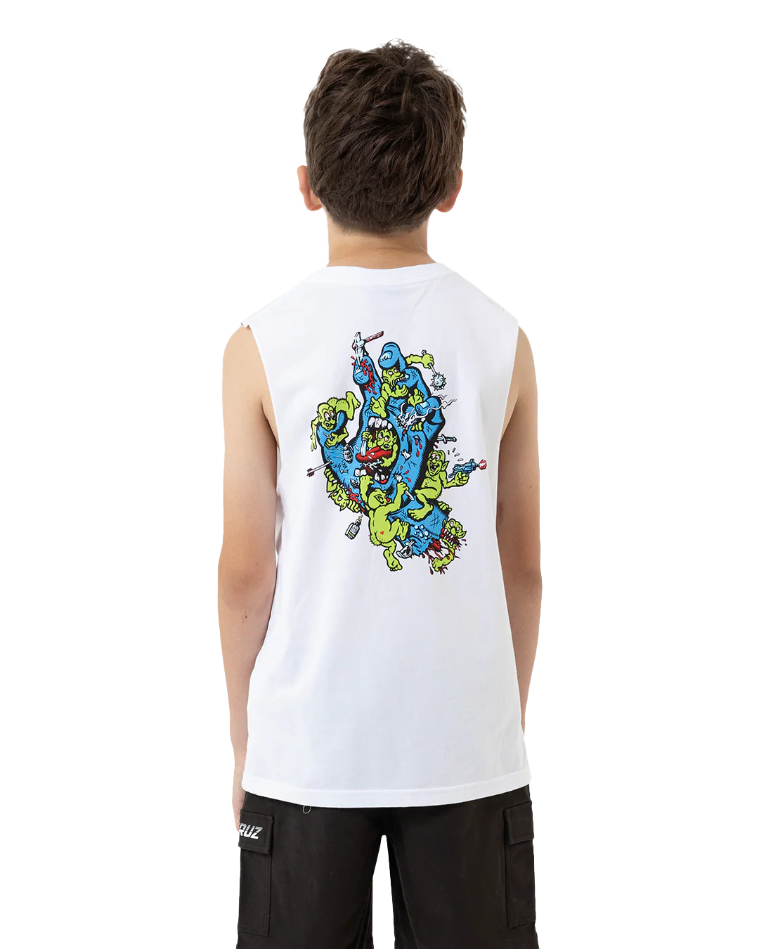 Santa Cruz Youth Gremlin Patrol Muscle Top - Sum25 - Image 2