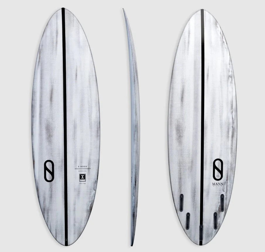 Slater Designs 5'9 S Boss Volcanic Surfboard