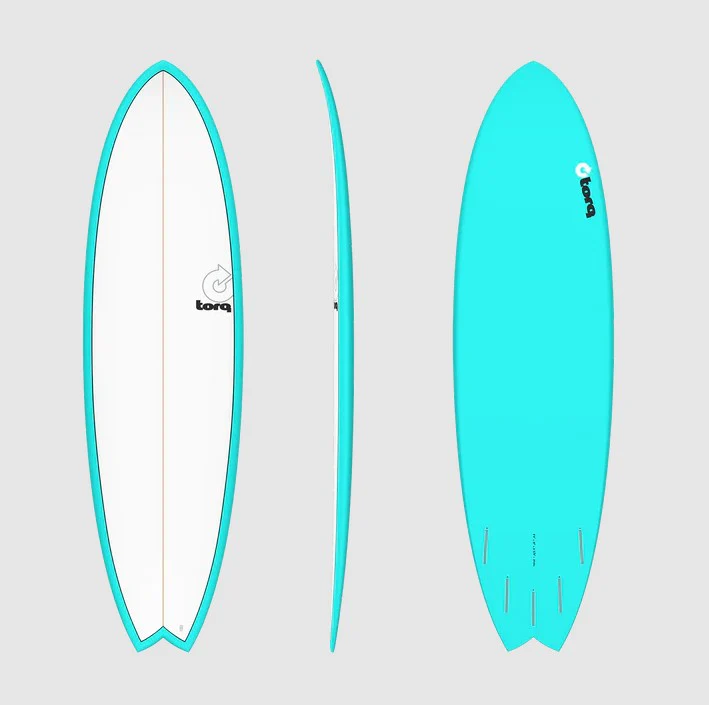 Torq TET 6'6 Epoxy Mod Fish Surfboard
