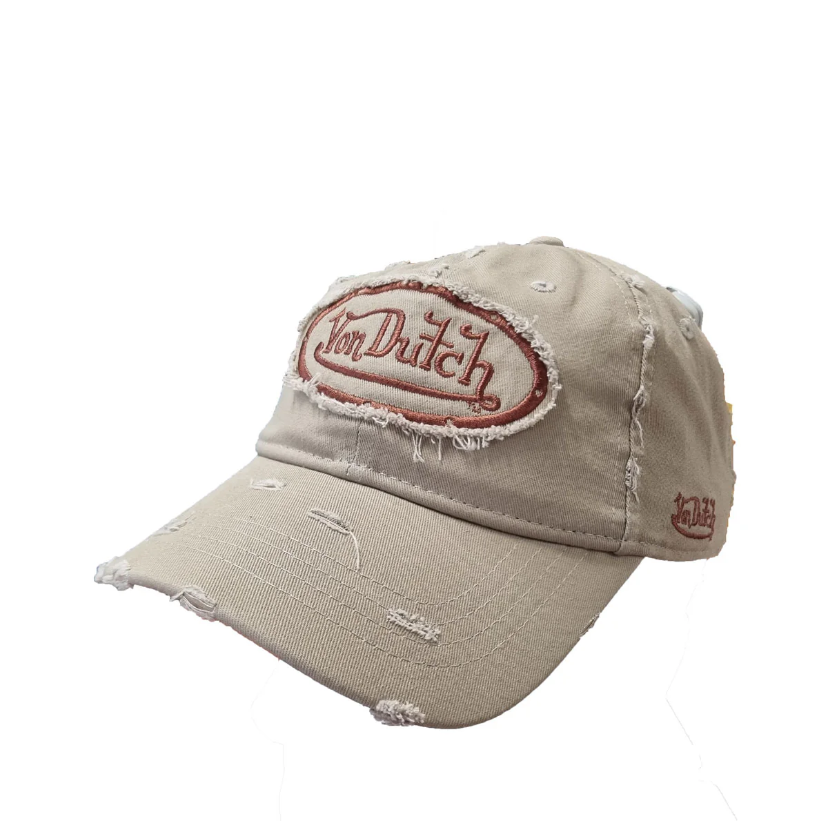 Von Dutch Unisex Destroyed Dad Cap - Image 3